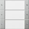 Gira Wippenset 3fach klar/eds 2133600