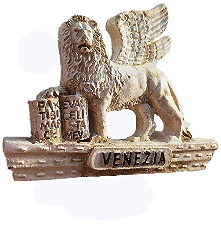 3D-Kühlschrankmagnet, Motiv: geflügelter Löwe von Venedig, Italien, Reise-Souvenir, Geschenksammlung, Heimküche, Dekoration, magnetischer Aufkleber, Venezia Kühlschrankmagnet