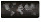 Shot Case Tappetino per Mouse Monde per PC ASUS X Tastiera Ufficio Map Idrorepellente 40 x 90 cm (Nero)