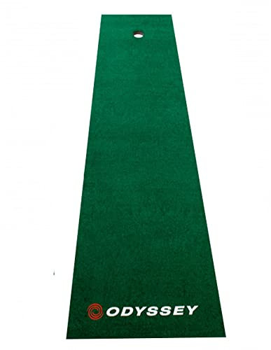 Callaway 8' Mat, Odyssey-Tappetino da Putting, 2,3 m Unisex, Verde, 8
