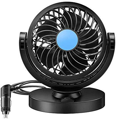 Ventilador Coche Mechero Ventilador 12v Ventilador de Coche 12v Los Ventiladores del Coche Conectar el Ventilador del Coche Ventilador de Coche 12v a&USB