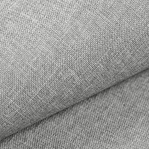 Heko Panels Stoff Meterware Torino Stoffe Zum Nähen Möbelstoff Polsterstoff Möbelstoffe Bezugsstoff Für Möbel Stühle Ecksofa Eckbank Sofa Blickdicht 10 Meter Silber Grau