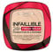 L'Oréal Paris Infallible 24H Fresh Wear Foundation in a Powder, Full-coverage, Longwear, Weightless Smooth Finish, Water-proof and Transfer-proof, 20 Ivory