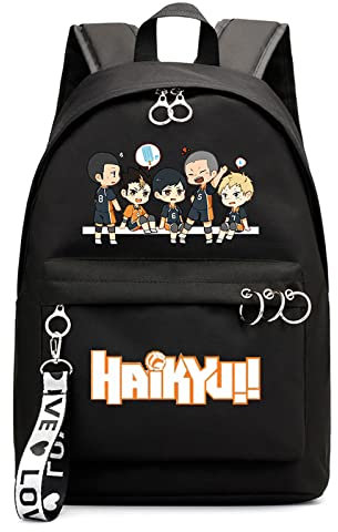 flowereyes Shoyo Hinata Rucksack Mode Casual Reisetasche Anime Charaktere Cartoon gleichen Stil Schultasche Frauen Männer Kinder