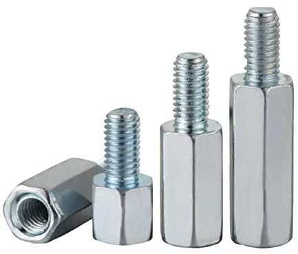 8-20 Stück M3/M4/M5/M6/M8 Stecker auf Buchse Karbonstahl Sechskant Abstandshalter Stud Pcb Motherboard Abstandshalter Säulen