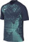NIKE Herren M NK DF PRCSN VI JSY SS T-Shirt, Midnight Navy/Hyper Turq/White, L