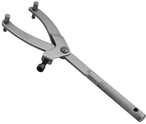Kioiner Haltewerkzeug, Schwungrad Blockierwerkzeug, Kupplung Schlüssel, Variomatik für Motorrad Riemenscheibe, 11.5 cm bis 1.1 cm