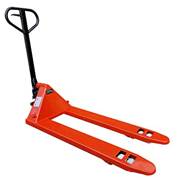 Hand Pump Pallet Truck Jack 2 Ton (Fully Assembled Heavy Duty Euro Manual Trolley) (Without Wheel Chock)