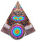 Horoskop Orgonpyramide & Palmstein Set, Heilkristall Steinbock Sternzeichen Geschenkset aus Pyrit & Bronzit für Schutz und Vitalität