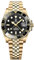 Pagani Design GMT Herren 40 mm Automatikuhr Saphirglas Edelstahl 100 Wasserbeständigkeit Analoguhr Mechanische Herrenuhren Geschenkuhr für Herren(Fünf Perlen Alle Gold Schwarz)