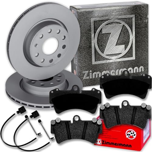 Zimmermann Bremsscheiben + Beläge vorne für Q7 Cayenne