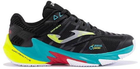 Joma Serie Open Man, Zapatillas Hombre, Negro, 42 EU