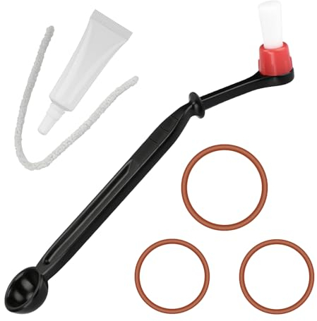 Xinafan Brew Group Maintenance Kit with Coffee Brush Spoon Cleaning Tool Compatible with Gaggia Automatic Espresso Machines for Coffee Machine Grinder Maker Frother Group Head Burr Blades