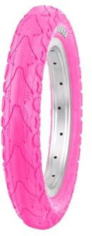12.5 Zoll Fahrradreifen (62-203) | 12 1/2 x 2 1/4 | 12.5x2.25 Zoll für Kinderwagen, Roller, Handwagen, Kinderfahrräder (Pink 1 Stück)