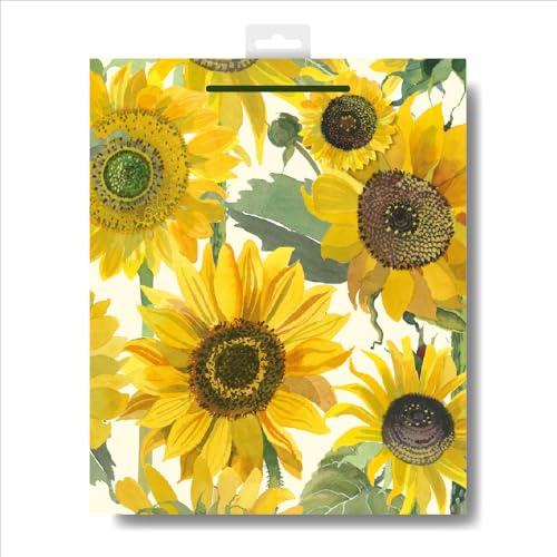 Emma Bridgewater Sunflowers Large Gift Bag Gift Wrapping Accessory 613524 by Woodmansterne