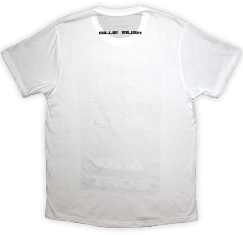 Rock Off officially licensed products Billie Eilish Hit Me Hard and Soft Falling T Shirt S White