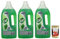 Cif Professional Pavimenti E Multiuso - Aloe Vera, Boden- und Mehrzweckreiniger – 3x 1 Liter – Aloe Vera + Italian Gourmet polpa 400g