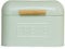 KESOTO Bread Food Storage Box, Countertop Pastry, Metal Bread Box Storage Tin with Cover, Bread Container Kitchen Storage Retro Multipurpose Organization Bin for Kitchen,20x20x14cm, Light Green