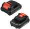 2X Awekamer 10,8V/12V 4000mAh Lithium Remplacement Batterie pour Dewalt DCB120 DCB121 DCB122 DCB12 DCB124 DCB125 DCB127 DCB100 DCB101 DCB119 DCD700 DCD710