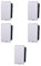 5 MODULI DEVIATORE 16A, BIANCO, COMPATIBILE CON VIMAR PLANA, MODULI E FRUTTI 100% COMPATIBILI, MATERIALI DI ALTA QUALITA'