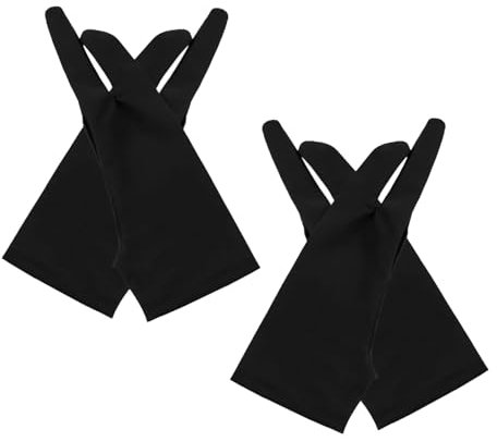 4 StüCk Zeichenhandschuh Bleistift,Drawing Glove, Zeichnen KüNstler Handschuh,Tablet Handschuh,Zeichenhandschuh Tablet Rechts,FüR Zeichentablett Und Zeichenbrett. Unisex Rechte Linke Hand Glove