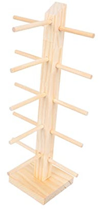 minkissy Holz Sonnenbrillenhalter Brillenständer Brillenhalter Aus Holz Filigraner Brillenständer Sonnenbrillenständer Für Einkaufszentren Wohnungen Fenster Kommoden