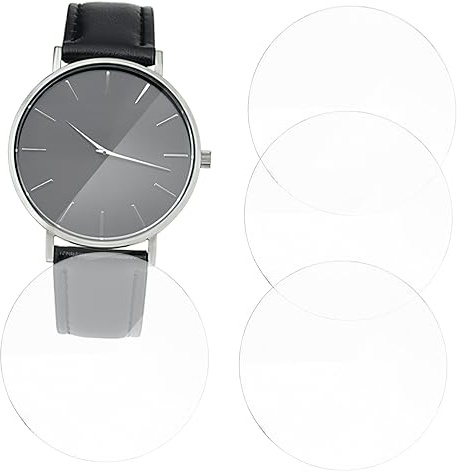 Sewroro 4 pièces Écran Verre pour Montre Watch Film Transparent Rayures Protection et
