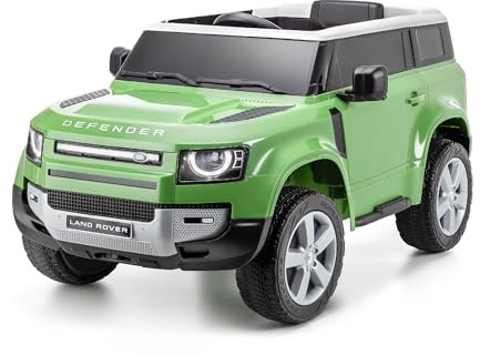 Xootz Land Rover Defender Electric Ride-On Car, Ages 2+, Green