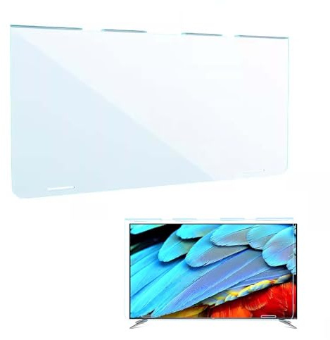 Protector de pantalla de televisión de filtro de l Protector de pantalla for monitor de TV de 32 a 85 pulgadas, filtro de luz azul, reducción de reflejos y protección contra rayones.(85 1900x1090mm)