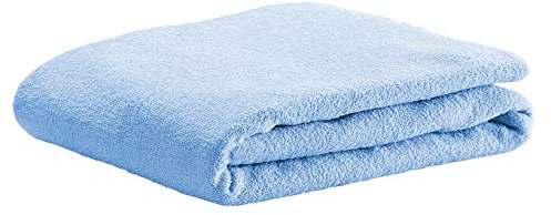Odenwälder 26001-200 Spannbetttuch Frottee 70x140 cm hellblau