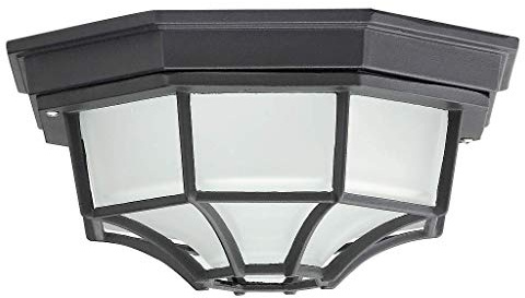 RABALUX Milano Schwarz Metall IP43 E27