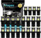 Alopee W5W 501 LED Bulbs White 12V 5SMD 5050 Chips 6500K T10 Led Car Replacement Bulbs for Map Dome Courtesy Number Plate Dashboard Side Marker Light (20 Pack)
