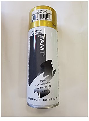 Bombe de Peinture aérosol Jaune Gold Tendance