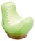KitchenCraft Ceramic Dinosaur-Shaped Novelty Egg Cup, 7 x 5 x 7 cm (3 x 2 x 3) - Green