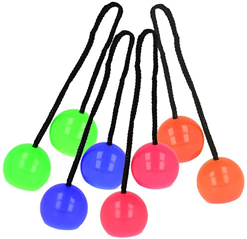 com-four® 4X Twist Finger Balls - Fidget Spielzeug - Anti Stress Handspielzeug - Geschicklichkeitsspiel für Jung und Alt [Auswahl variiert!] (04 Stück - Fingerspiel)