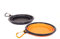 Oypla Set of 2 Collapsible Dog Cat Pet Travel Portable Water Food Bowls