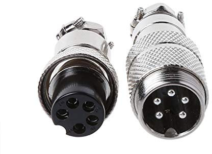 Buwei Gx16 Butting Aviation Mâle Connecteur Femelle Prise 2/3/4/5/6/7/8 Pin