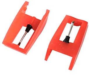 Sostituzione Puntine, Aghi per Stilo Diamantati, Puntine Di Ricambio Universali, Aghi per Giradischi, Puntine Di Ricambio, Ago per Giradischi, Aghi Di Ricambio Giradischi, Puntina Di Ricambio, 2 Pack
