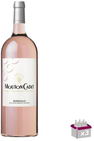 Mouton Cadet Rosé 2021 – AOC Bordeaux - 12° - 3x75cL