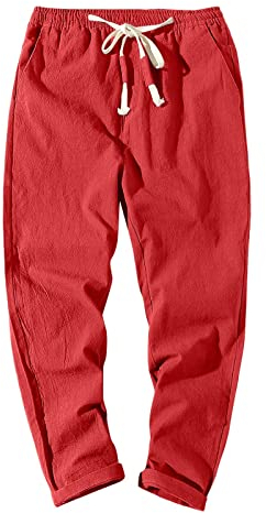 YANJI arbeitslatzhosen Herren Cord Hosen Herren Cargohose Jungen 164,Sweathose Herren lang,Thermo Arbeitshose,Herren Outdoorhose,breite Jogginghose,Kordel für