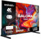 SALORA TV 50 Pollici, Televisore con 50 Pollici Display HD Smart TV Android, Sintonizzatore DVB-T2/S2 HEVC 10 | WiFi, compatibile per Netflix | Classe di Efficienza Energetica F LED | Nero