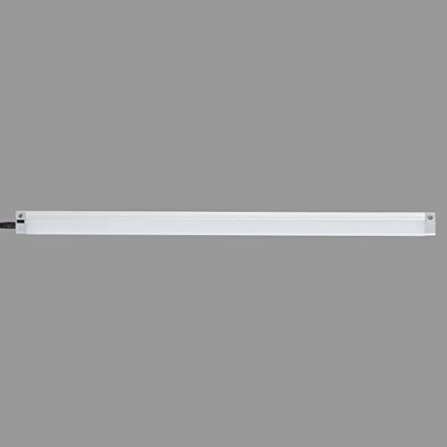 TELEFUNKEN - Led Unterbauleuchte Dimmbar, 50 Cm, Küche, Led Leiste Küchenschrank, Werkstattlampe, Infrarotschalter, Neutralweißes Licht, 7 W, 720 Lm, Silberfarbig