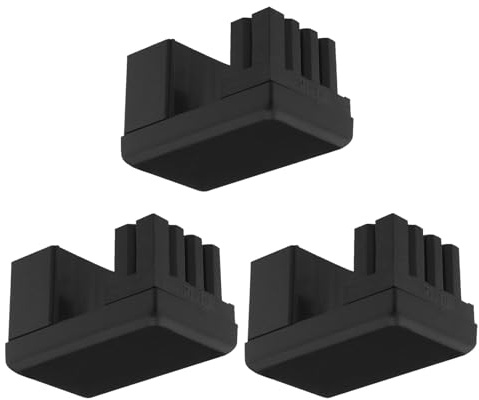 OTOTEC 3PCS ATX 8 Pin Male to Female 180 Degree Angle Adapter GPU Down Angle Connector Power Adapter Board for Desktop Graphics Card Black