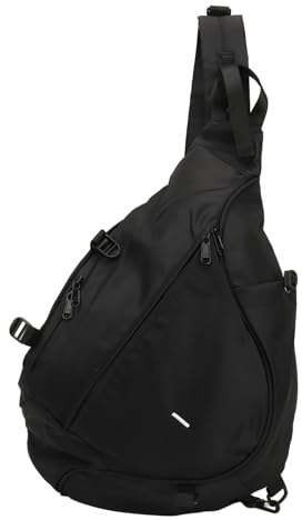 VGEBY Sling-Rucksack, Sling-Tasche, Große Sling-Tasche, Wasserdichter Sling-Rucksack, Oxford-Stoff, Outdoor-Sport-Brusttasche für Männer und Frauen