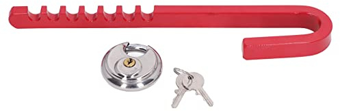 Wheel Clamp Lock Security Anti Theft for Car Truck RV Trailer with Steel Material, Fits Universal Vehicles