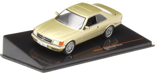 1981 Mercedes-Benz 560 Sec (C126) Métallisé beige 1:43 Modèles IXO CLC537N.22