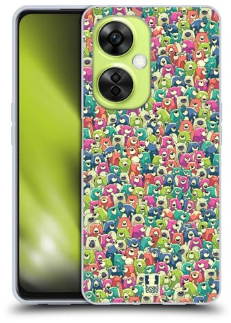 Head Case Designs Bär Tierische Überlastung Soft Gel Handyhülle Hülle kompatibel mit OnePlus Nord CE 3 Lite 5G