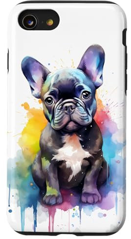 Watercolor French Bulldog Case for iPhone SE (2020) / 7 / 8