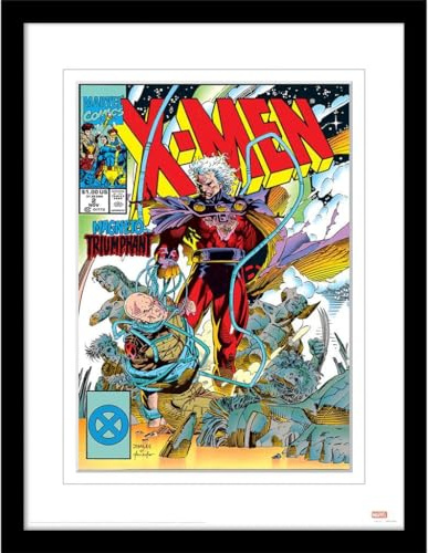X-Men Gerahmter Magnetodruck, Triumphal, montiert, mehrfarbig, 40 x 30 cm