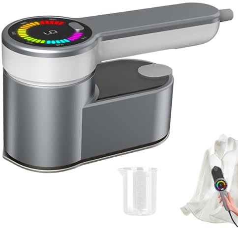 Ferro Da Stiro Viaggio Stiratore Verticale, Ferro Da Stiro Verticale, 2 In 1 Mini Stiratrice Portatile Lcd, Vaporizzatore Portatile Da 1200w, 6 Modalità Di Stiratura, Per Stirare Vestiti E Camicie